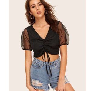 Shein Puff Sleeve Top